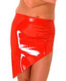 Anita Berg Latex Skirt Vertical Cut with zipper