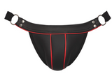 Neoprene Jock Strap with Red Piping