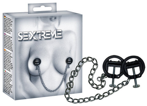 Round Nipple Clamps, Adjustable Chain