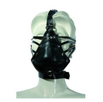 Leather Face Hugger Mask