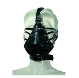 Leather Face Hugger Mask