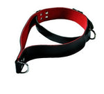 Leather Collar,Adjustable Interior, 3 Rings