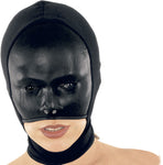 Molded Leather Mask with Eye & Nose Holes