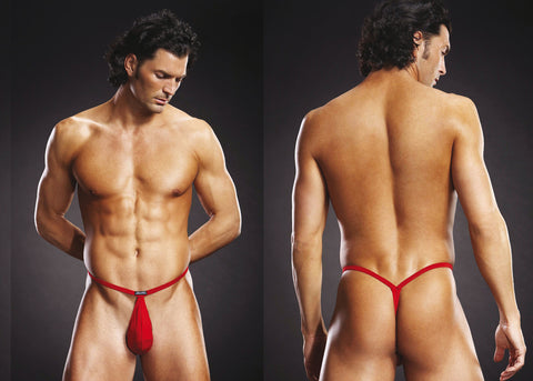 Red Pouch G-String