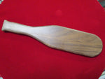 Small Brown Wooden Paddle 01