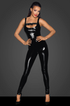 F249 PVC overall with 2-way zipper