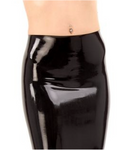 Anita Berg Latex skirt with zipper