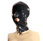 Ledapol Latex mask with open mouth