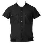 Casual Matte Shirt with Studs