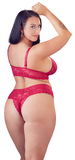 Red Lace 2PC Set