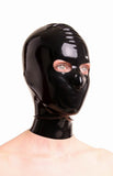 Latex Mask, Open Eyes with Zipper