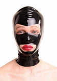Latex Mask Wide Eye and Mouth Opening