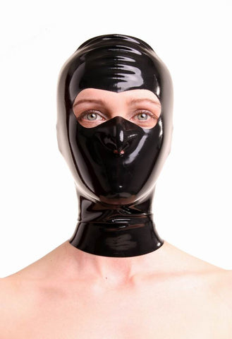 Latex Mask With Open Eye Area & Nostrils