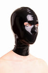 Latex Mask with Small Eye Holes