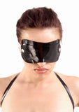 Latex Mask With Snapable Eye Covers