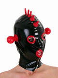 Latex Hood with Side Knobs