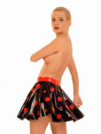 Anita Berg Dotted Latex Skirt