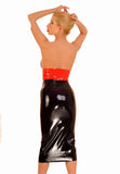 Anita Berg Two toned Latex skirt