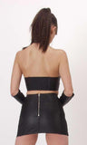 Leather Vest Style Top