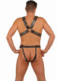 LE5516; Leather Body Harness Set