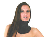 Leather Posture Collar, Back Zipper
